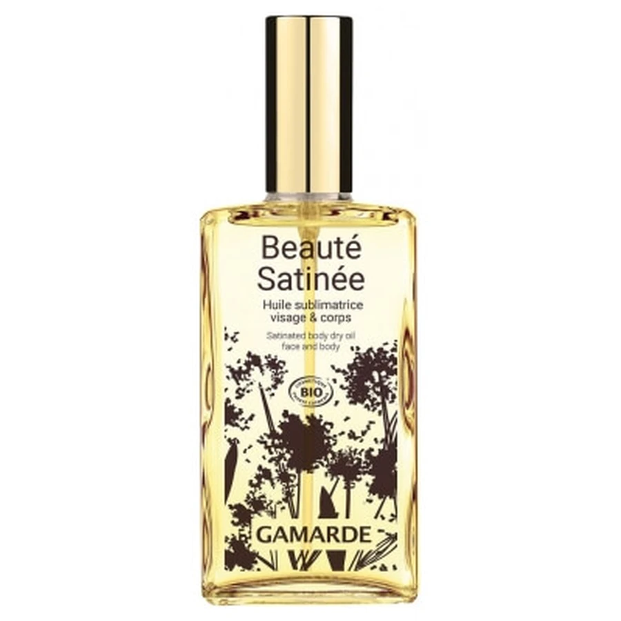 Gamarde Satin Beauty – organiczny olejek upiększający do twarzy i ciała, 100 ml: ceny i cechy