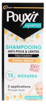 Pouxit Abrikoos Shampoo tegen luizen en neten 200 ml