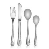 Set of 4 cutlery for children, Reer