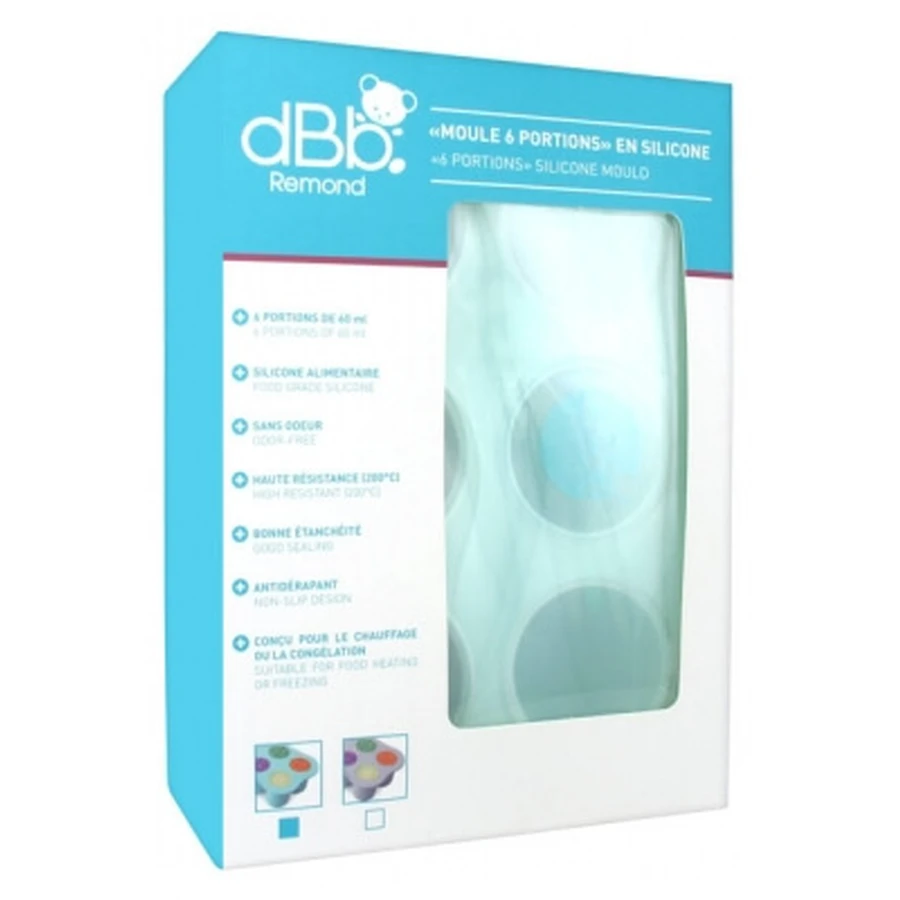 Molde de silicona para 6 raciones de dBb Remond