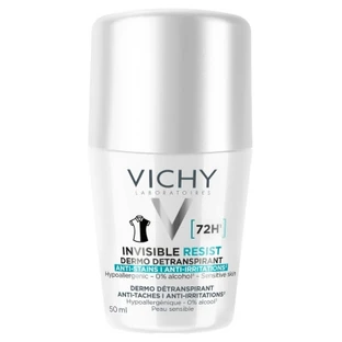 Desodorante en roll-on Vichy Invisible Resist Dermo-Antitranspirante 72H, 50 ml