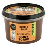 Organic Shop Lichaamsscrub: Verzachtende lichaamsscrub met koffieolie, 250 ml