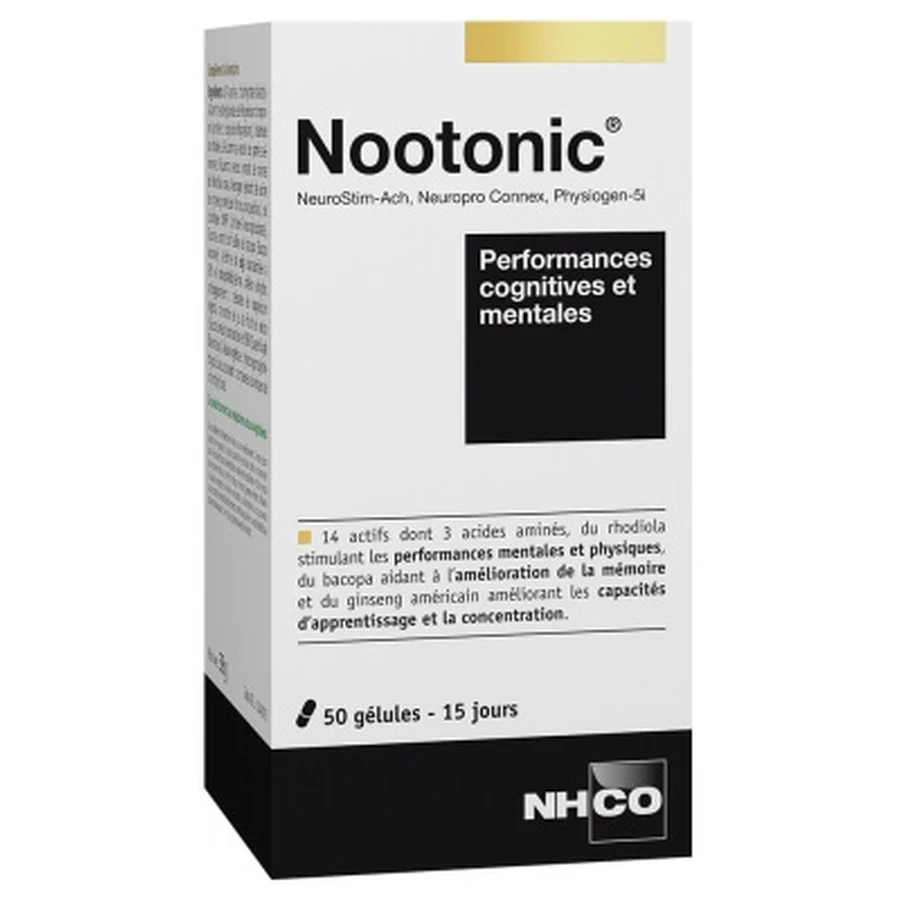 NHCO Nootonic - Prestazioni cognitive e mentali - 50 capsule