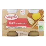 Babybio Peer, vanaf 4 maanden, biologisch, 2 potjes van 130 g