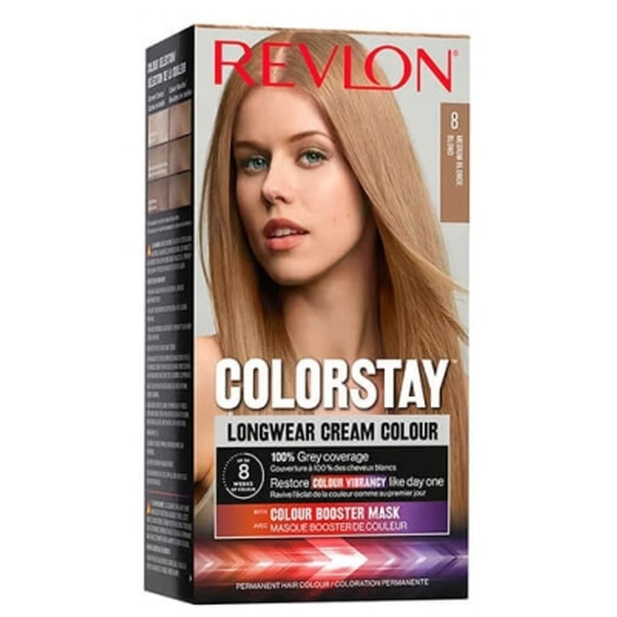 Revlon Makeup Colorstay Tinta permanente per capelli n. 8 Biondo Revlon