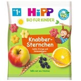 Crunchy stars with apple, orange and blackcurrant, 30 g, Hipp