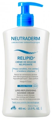 Neutraderm Relipid+ Lipidenherstellende douchecrème 400 ml
