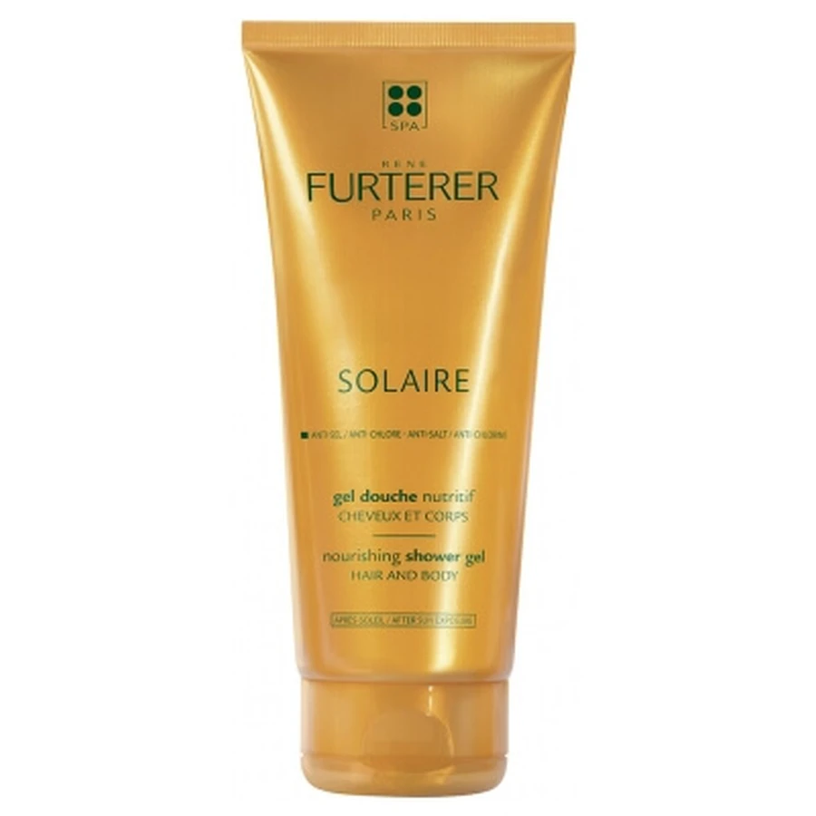 René Furterer Solaire Voedende douchegel voor haar en lichaam, 200 ml