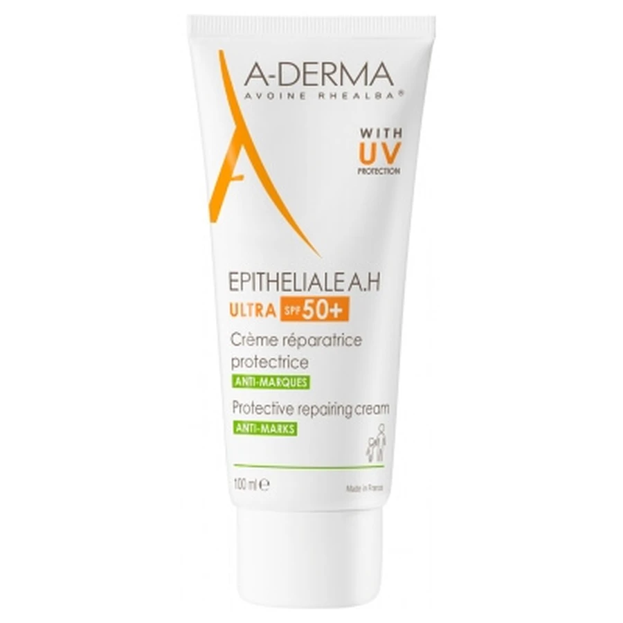 A-DERMA Epitheliale A.H Crème Réparatrice Protectrice Ultra SPF50+ 100 ml