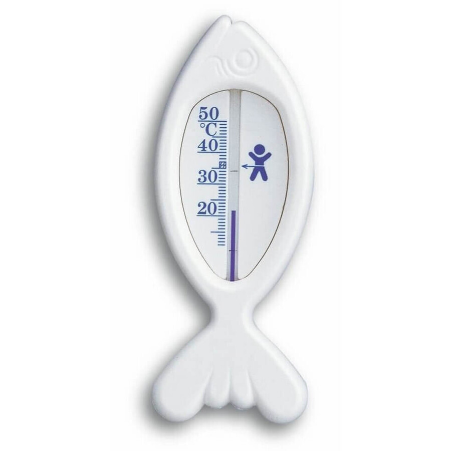 Fish-shaped bath thermometer, TFA