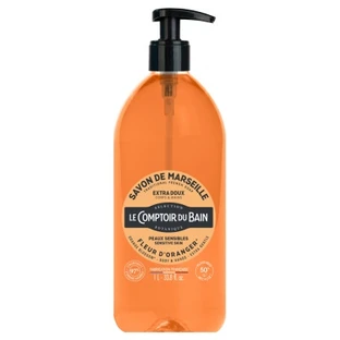 Le Comptoir du Bain Traditionele Marseillezeep met oranjebloesem, 1 l