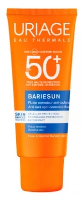 Uriage Bariésun Fluid tegen pigmentvlekken, zeer hoge beschermingsfactor SPF 50+, 40 ml