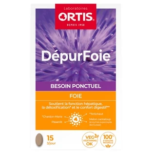 Ortis DépurFoie, 15 comprimidos