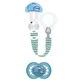 MAM Original Natural Pacifier for 6 Months and Up with Pacifier Clip