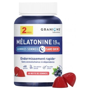 Granions Melatonin 1,9 mg, 60 Gummibärchen