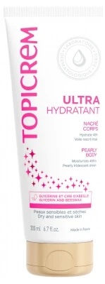 Topicrem Ultra-hydraterende parelmoerachtige bodylotion 200 ml