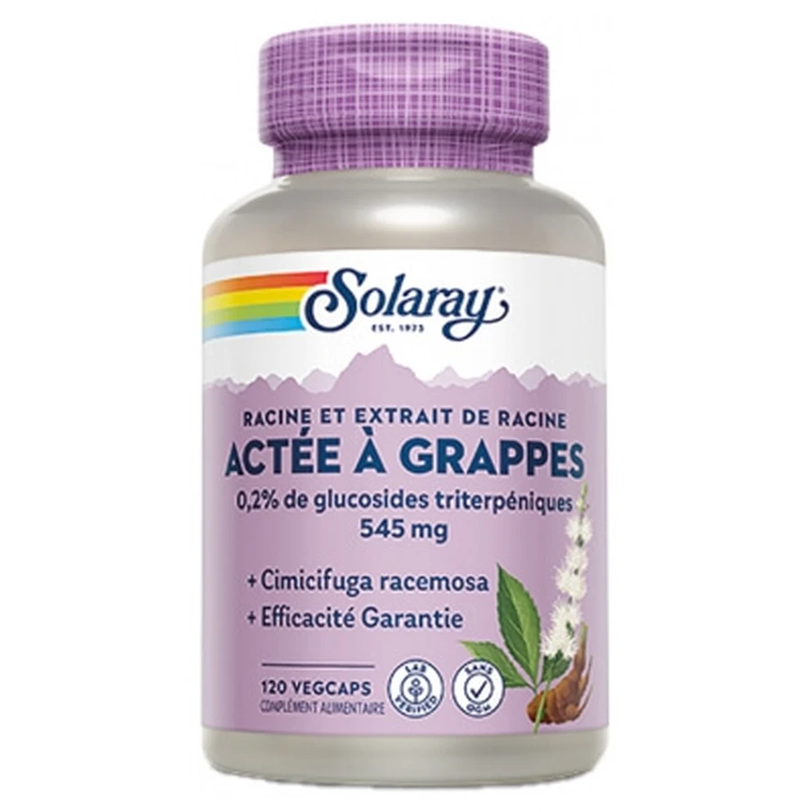 Solaray Zilverkaars 120 vegetarische capsules