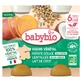 Babybio Vegetable Puree with Sweet Potato, Lentils, and Coconut Milk, 6 Months and Up, Organic, 2 Jars of 200 g Each