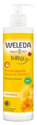 Weleda Calendula Baby- en Haarwasgel 400 ml