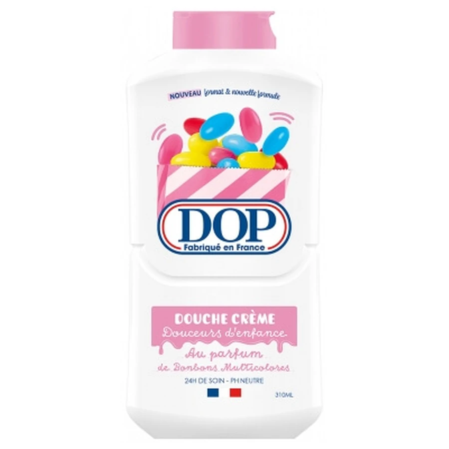 Dop Childhood Sweetness veelkleurige snoepjes-douchecrème 310 ml