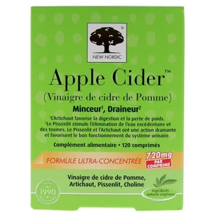New Nordic Appelcider 120 tabletten