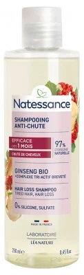 Natessance Ginseng-shampoo tegen haaruitval 250 ml
