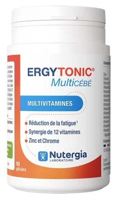 Nutergia Ergytonic Multicébé 90 capsules