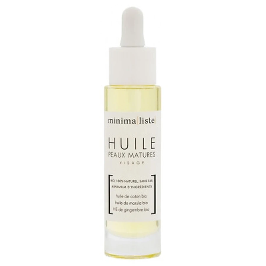 Minima [lijst] Biologische dag- en nachtverzorgingsolie voor de rijpere huid, 30 ml