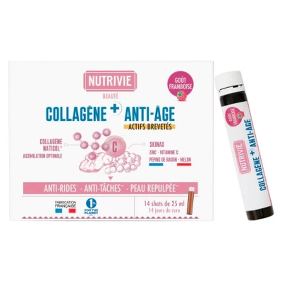 Nutrivie Collageen + Anti-aging 14 shots