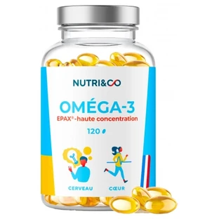 Nutri&Co Omega-3 120 Kapseln