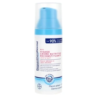 Bepanthen Derma Voedende en herstellende gezichtscrème voor de droge tot zeer droge huid, 50 ml
