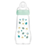 MAM Premium glazen fles, 260 ml, vanaf 2 maanden, doorstroomsnelheid 2 (gemiddeld)
