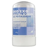 Exopharm Deo'Exo Pocket-Size Potassium Alum Crystal, 60 g