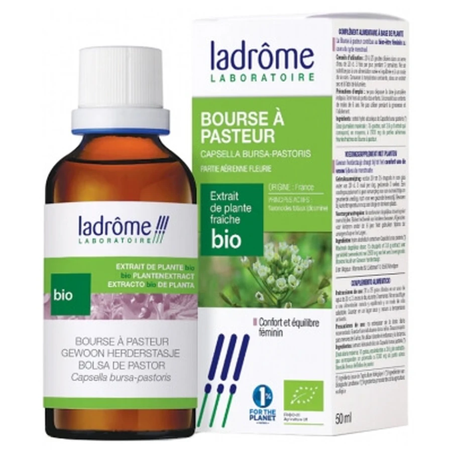 Ladrôme biologisch vers plantenextract: herdersbeurs, 50 ml