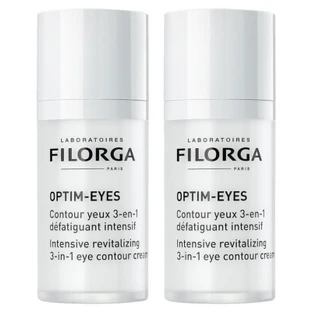 Filorga OPTIM-EYES 3-in-1 Eye Contour Cream, 2-Pack (15 ml each)