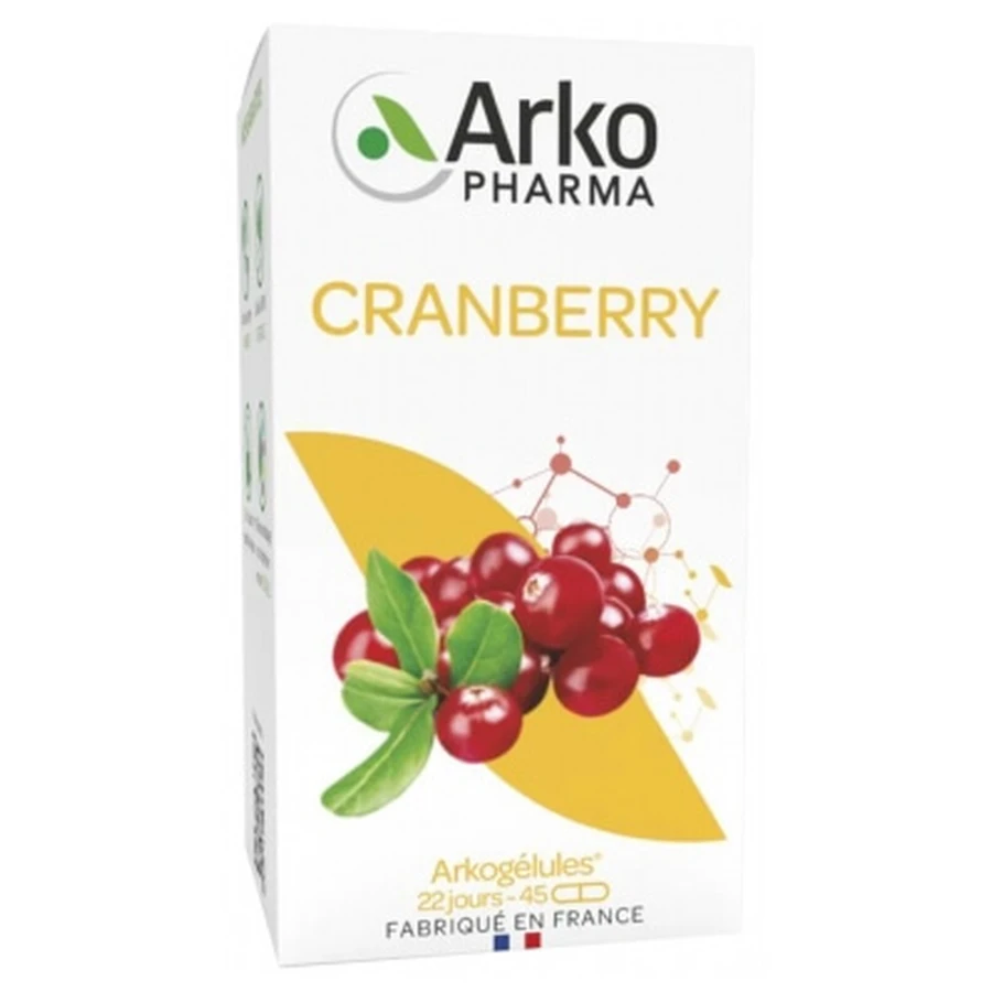 Arkopharma Arkogélules Cranberry, 45 Capsules