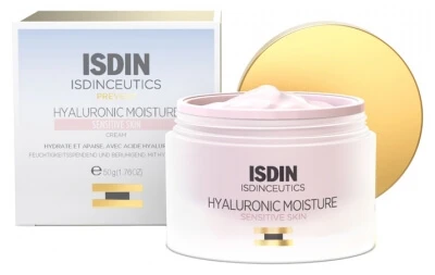 Isdin Isdinceutics Prevent Hyaluronzuur-vochtcrème voor de gevoelige huid 50 g