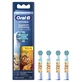 Oral-B Pro Kids 3+ Disney Ages 3 and Up, 4 Replacement Brush Heads