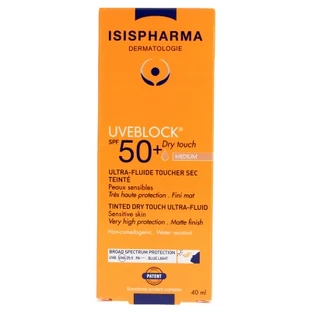 Isispharma Uveblock Ultra-Fluide Toucher Sec Teinté SPF50+ 40 ml