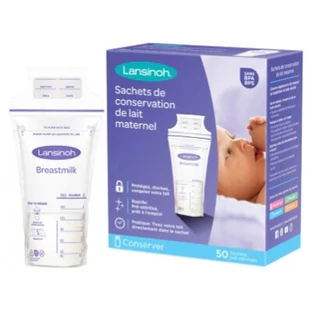 Lansinoh 50 Muttermilch-Aufbewahrungsbeutel