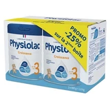 Physiolac Growth 3, 12 to 36 Months, 2-Pack (800 g each)