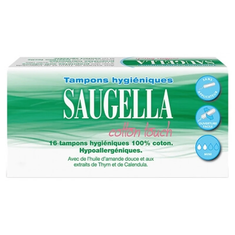 Saugella Cotton Touch 16 Mini-Tampons