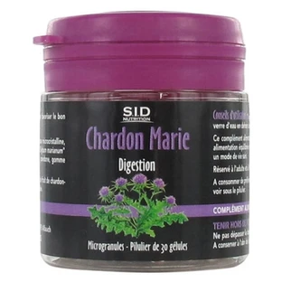 S.I.D Nutrition Spijsvertering Mariadistel 30 capsules