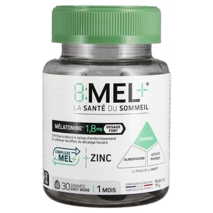8Mel+ Melatonina 1,8 mg, 30 gominolas