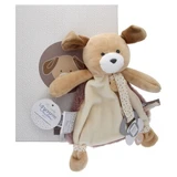 Doudou et Compagnie: Réglisse the Dog Doudou Pacifier Clip