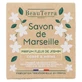 BeauTerra Solid Marseille Soap with Jasmine Blossoms, 100 g