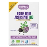 Nutrivie: rábano negro y alcachofa ecológicos, 20 ampollas
