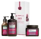 Set de tres productos reparadores de queratina de Arganicare