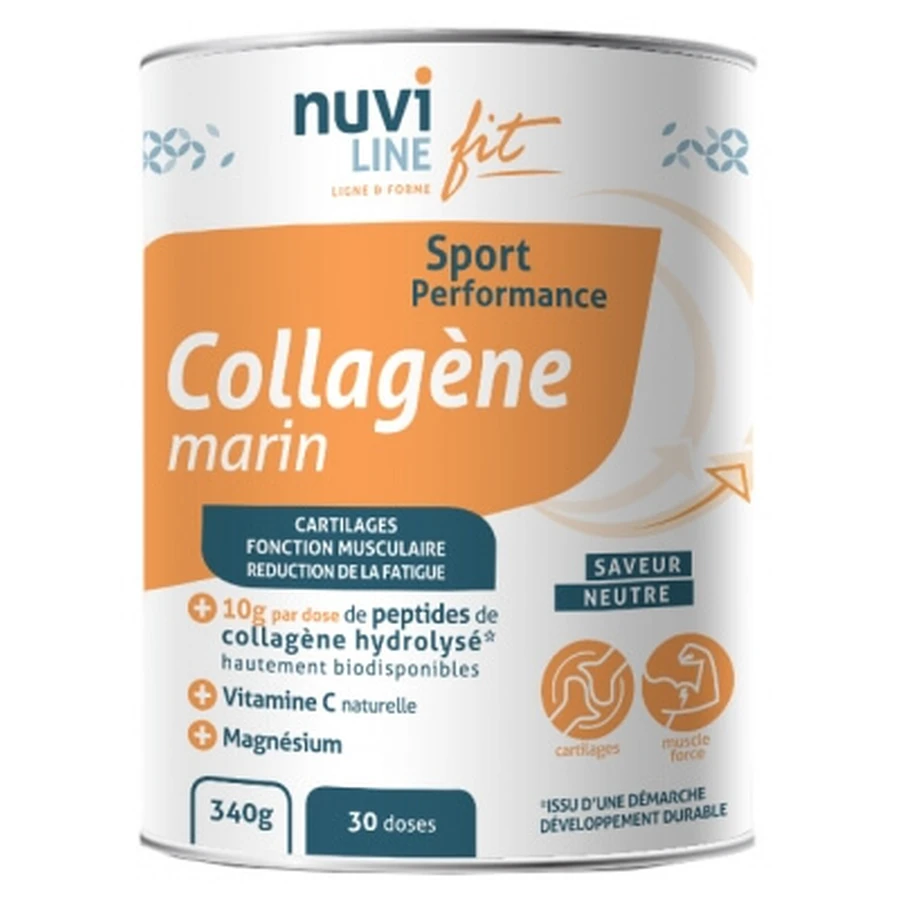 Nuviline Fit Marine Collageen voor sportprestaties 340 g