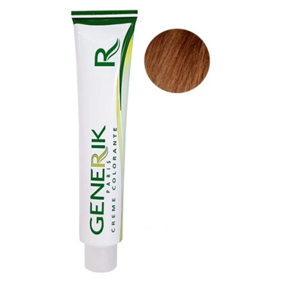 Generik ammoniakvrije haarkleurcrème nr. 6.35 Donker goudkleurig mahonieblaond